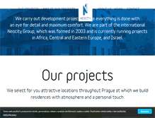 Tablet Screenshot of neocity.cz